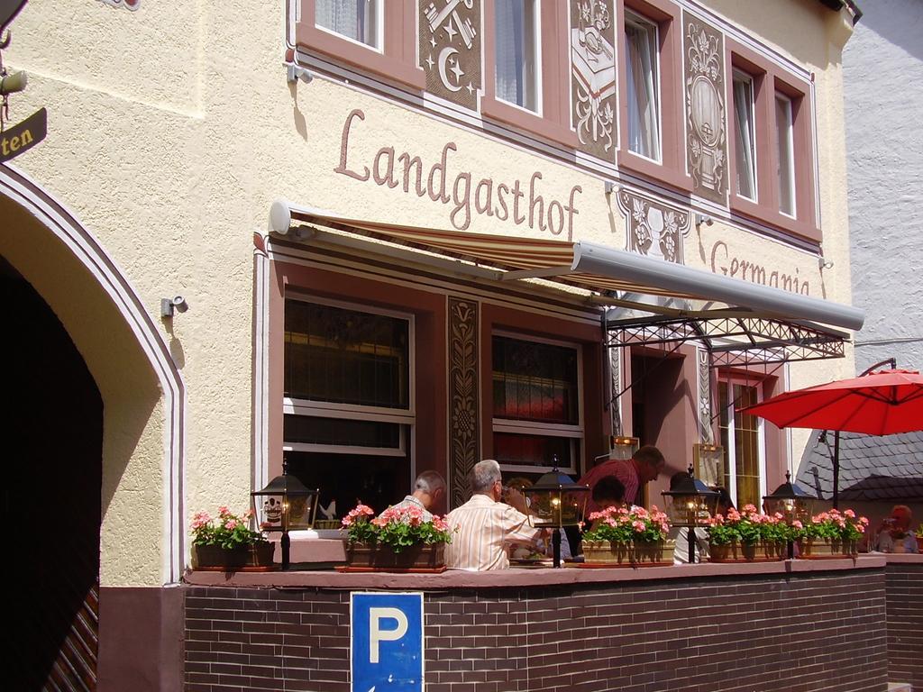 Gasthaus Landgasthof Germania Rüdesheim am Rhein Exterior foto