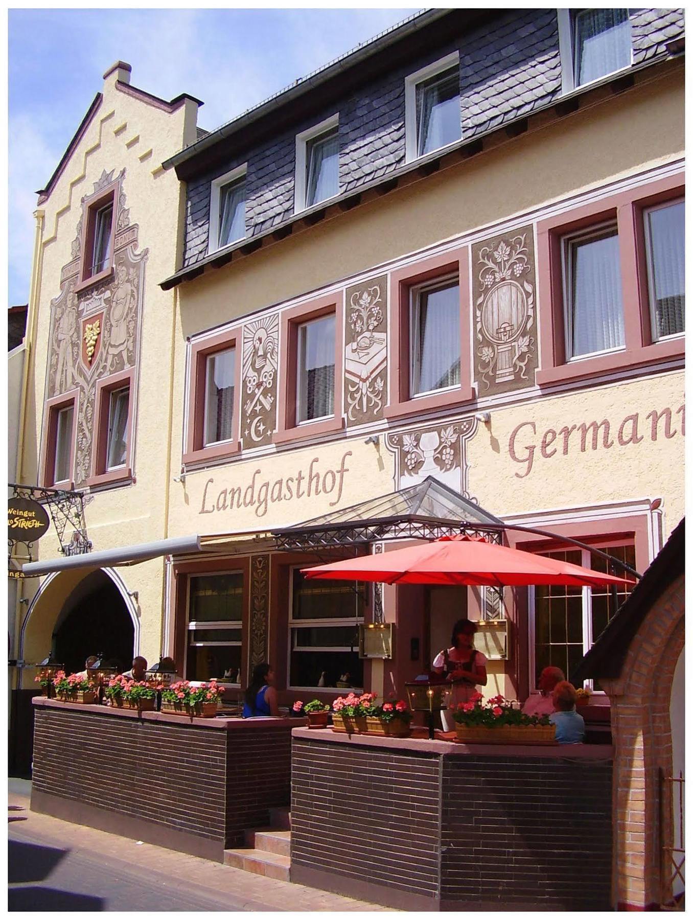 Gasthaus Landgasthof Germania Rüdesheim am Rhein Exterior foto