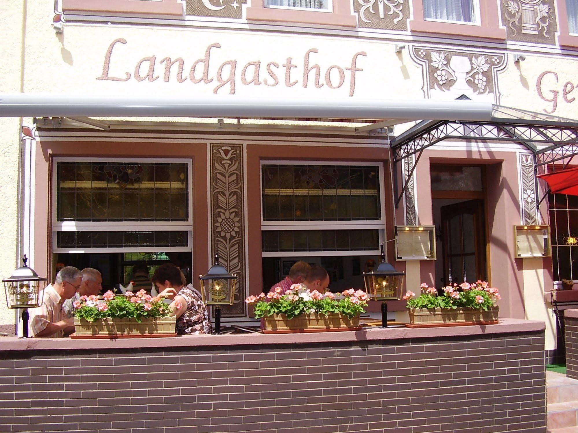 Gasthaus Landgasthof Germania Rüdesheim am Rhein Exterior foto